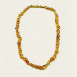 Alternately strung baroque gems: Baroque Chain, honey-colored - www.avalonstreasury.com [112 x 112 px]