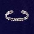Celtic Bracelets: Bracelet with Slender Knot Pattern - www.avalonstreasury.com [112 x 112 px]