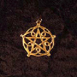 Pentagram of Brisingamen (In Gold) - www.avalonstreasury.com