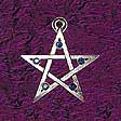 Magic Pentagrams: Open Pentagram - www.avalonstreasury.com [112 x 112 px]