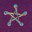 Inverted Pentagram: Pentagram of Swords - www.avalonstreasury.com [112 x 112 px]