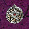 Medieval Motifs: Sir Gawain's Escutcheon Pentagram - www.avalonstreasury.com [112 x 112 px]