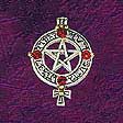 Celtic Pentagram: Venus Pentagram - www.avalonstreasury.com [112 x 112 px]