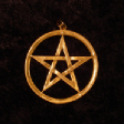 Closed Pentagram (In Gold) - www.avalonstreasury.com
