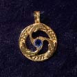 Dolphin Triskelion (In Gold) - www.avalonstreasury.com