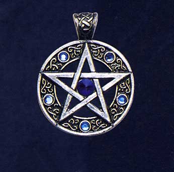 AvalonsTreasury.com: Celtic Pentagram (Page: Celtic Pentagram) [346 x 342 px]