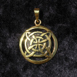 Fourfold Celtic Knot (In Gold) - www.avalonstreasury.com