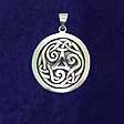 Fourfold Celtic Knot: Circle with Nordic Knot - www.avalonstreasury.com [112 x 112 px]