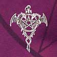 AvalonsTreasury.com: Draco Pentagram (Page: Dragon Star) [112 x 112 px]